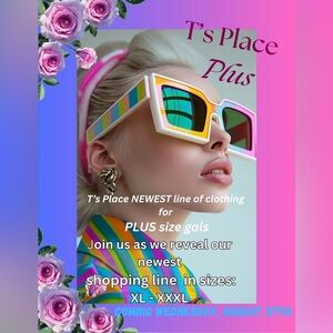 T’s Place new Plus Sizes coming August 27th